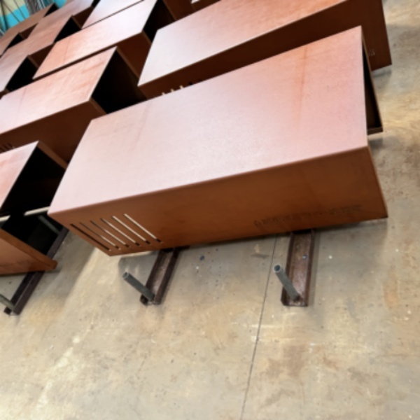 Hoja de acero corten A588grA