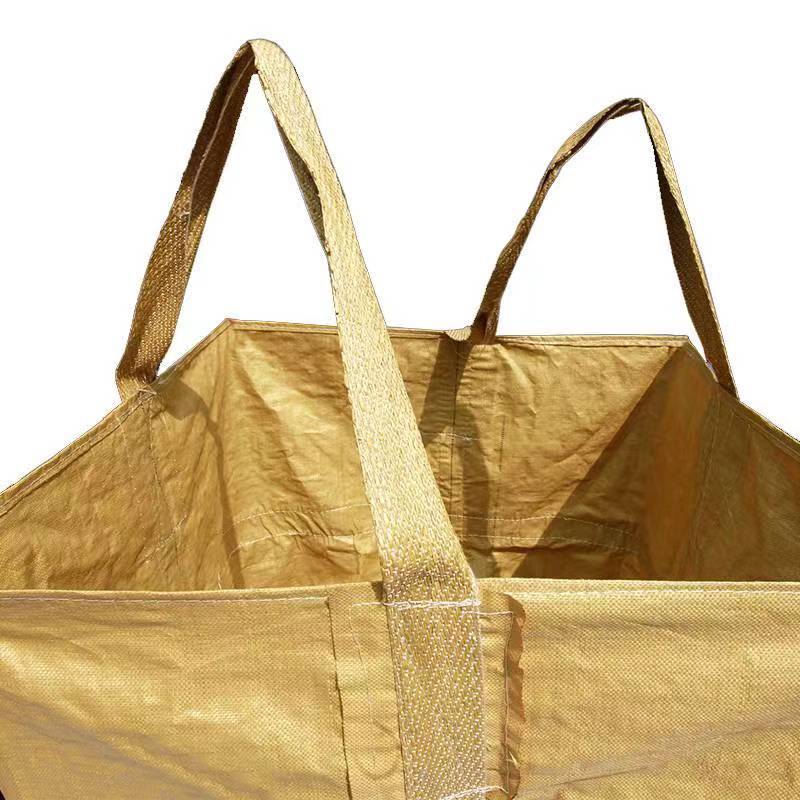 Yellow open bulk bag