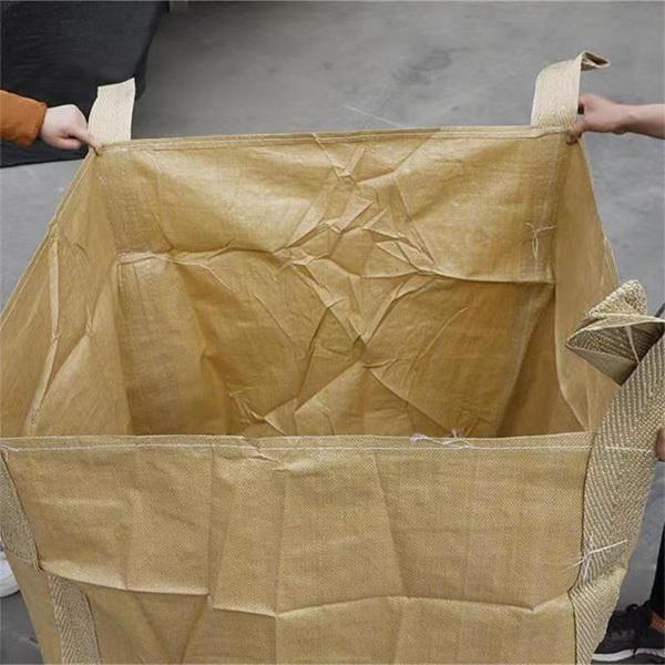 Yellow open bulk bag