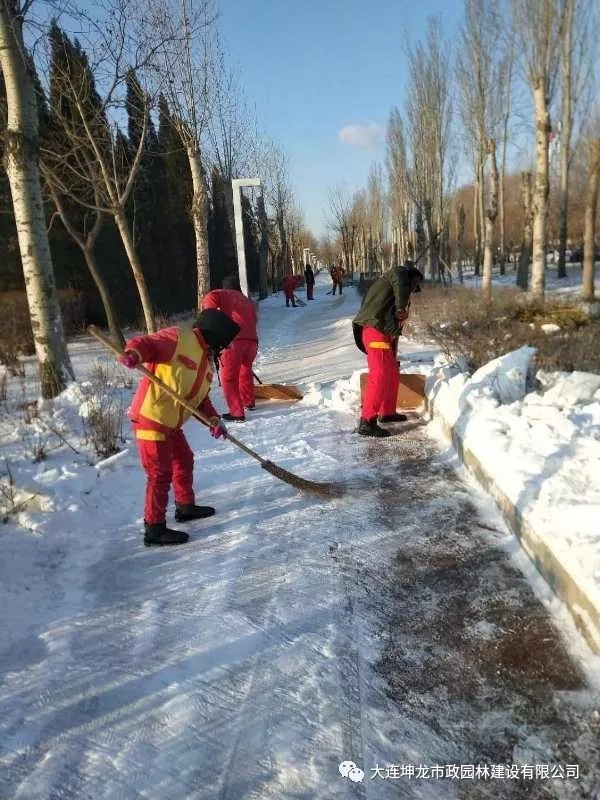 風(fēng)雪戰(zhàn)疫，坤龍人一線奮戰(zhàn)忙不停