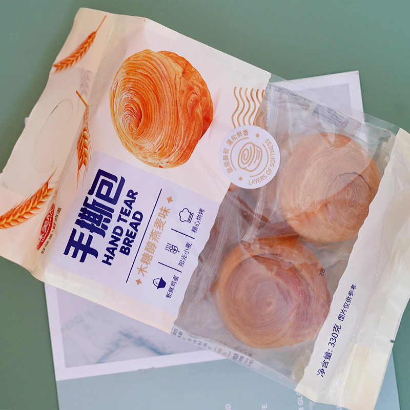 Hand-torn bread-xylitol oatmeal flavor