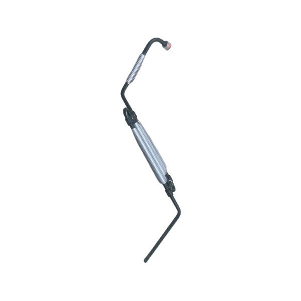 Steering machine oil return pipe