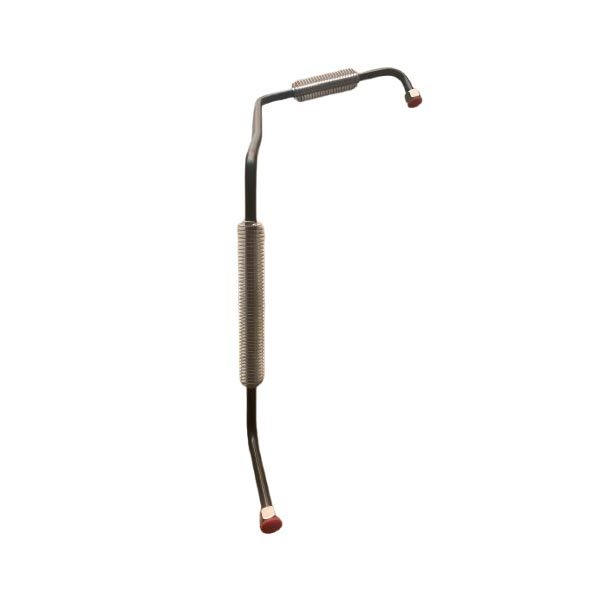Steering gear oil return pipe