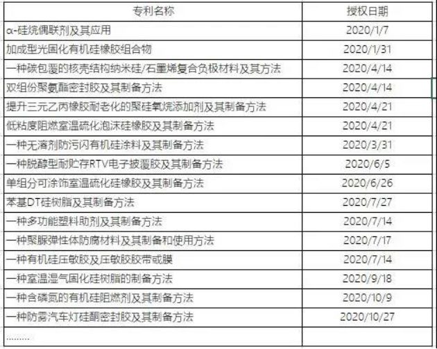 硅宝科技2020创新成果斐然，专利授权数量再创新高