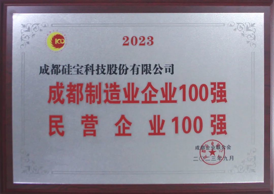 硅寶連續(xù)8年上榜雙“百強”