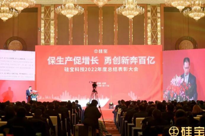 硅宝科技隆重举行2022年度总结表彰大会