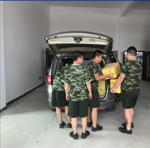 企業(yè)慰問消防官兵 盡顯軍民魚水之情