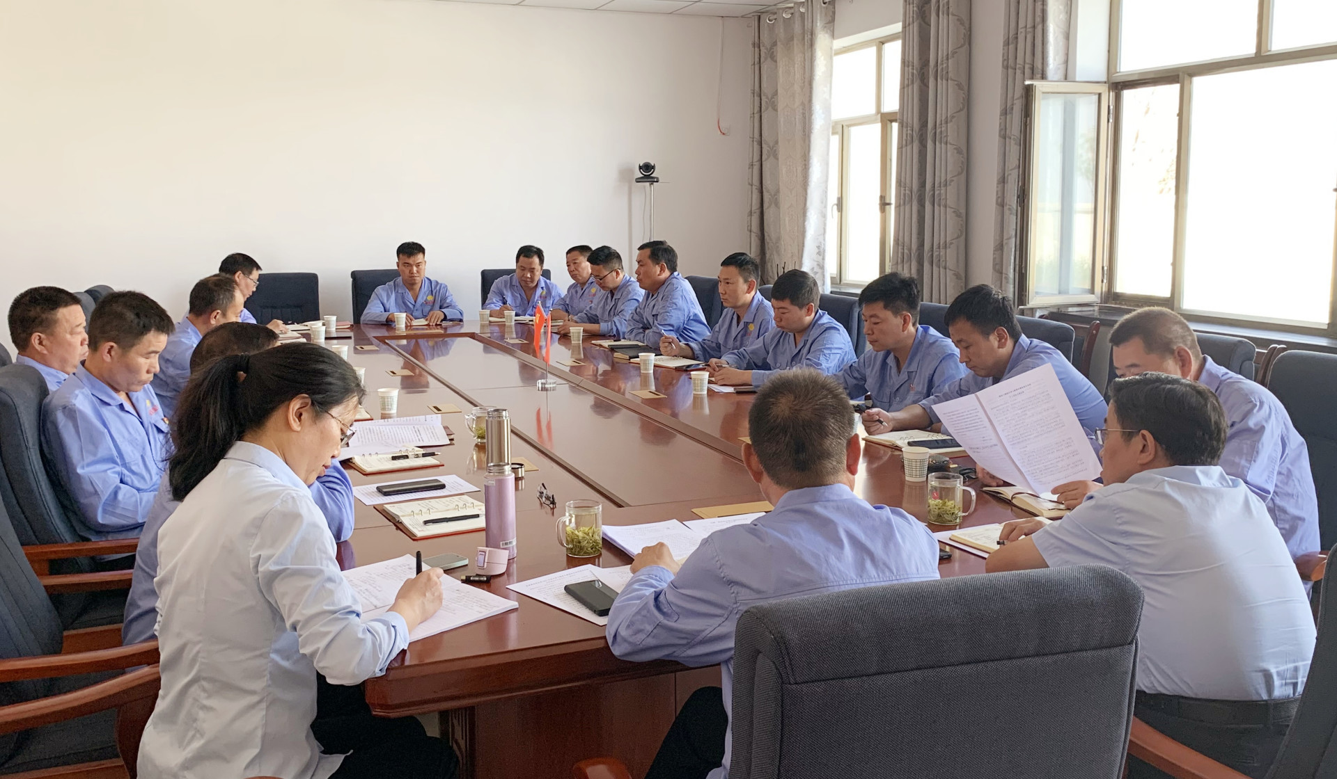 昌源湛昌礦業(yè)黨支部召開黨史學(xué)習(xí)教育專題組織生活會(huì)