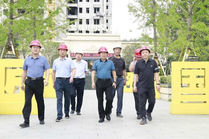 集團公司領導深入國風苑項目現(xiàn)場調研指導工作
