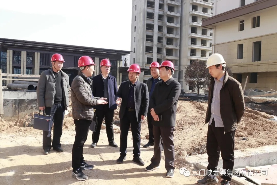 市政府國資委主任王曉東到金渠?國風(fēng)苑項目檢查指導(dǎo)工作