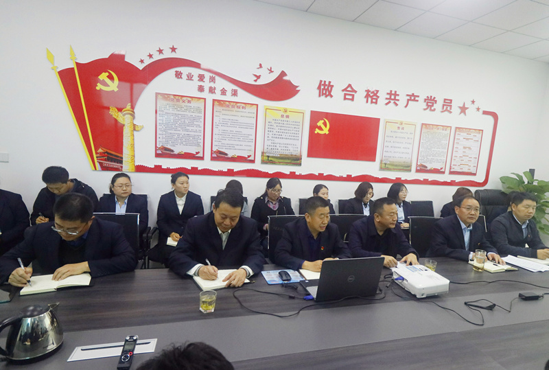 公司領(lǐng)導(dǎo)深入基層開展“不忘初心 牢記使命”主題教育黨課