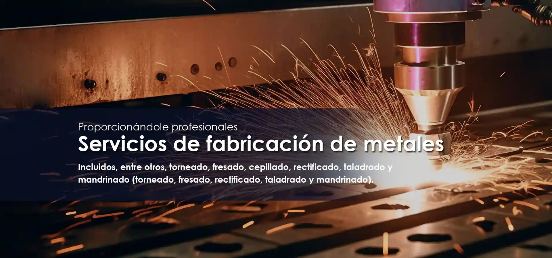 Servicios profesionales de fabricación de metales