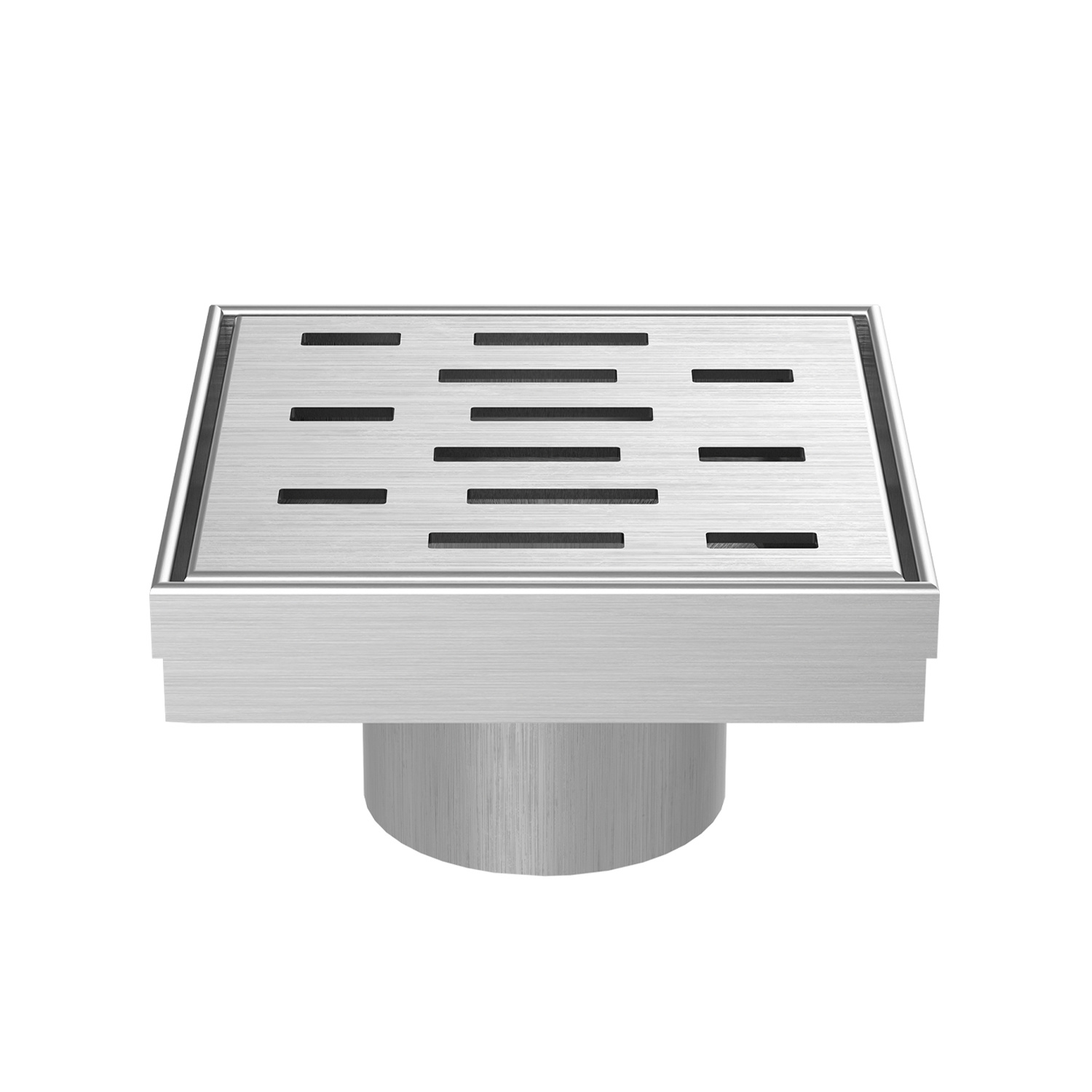100 mm x 100 mm quadratischer Abfluss