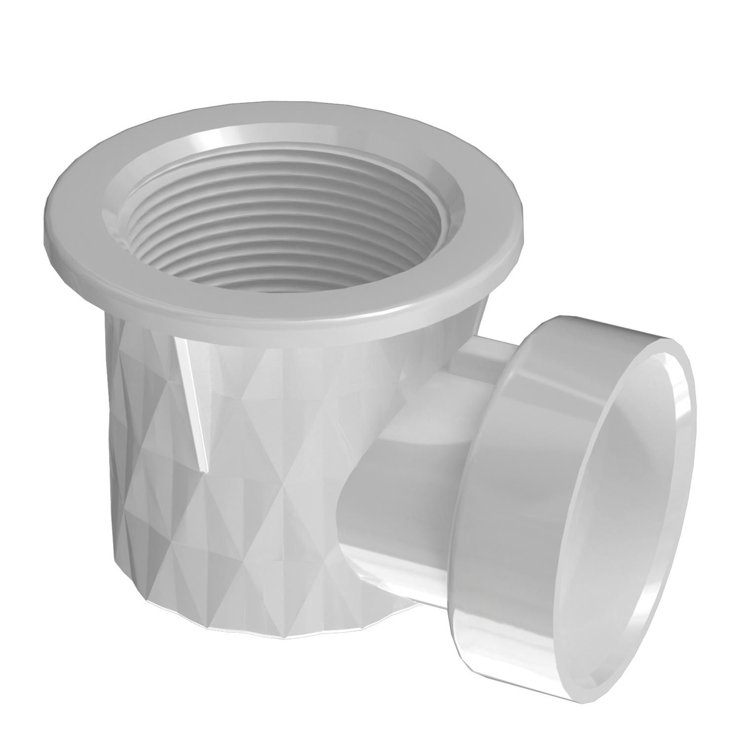 Badewanne Überlauf Ellenbogen PVC 1-1/2 "& 1-1/2" Diamant