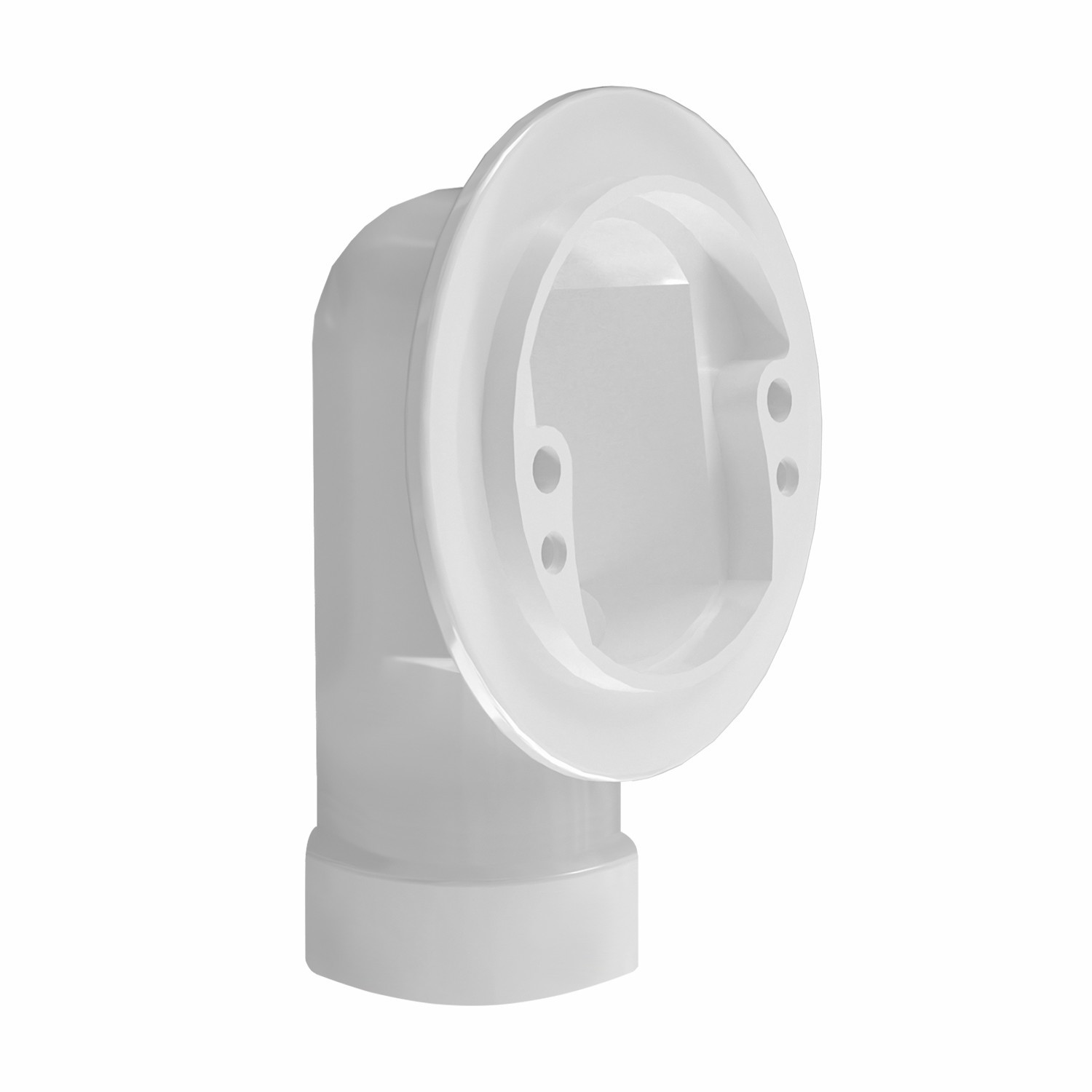 Badewannenablauf PVC 1-1/4 " Überlaufbogen