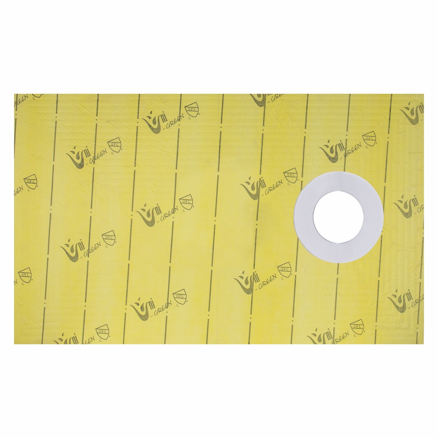 60 x 36 Zoll EPS Duschwanne mit dezentralem Ablauf