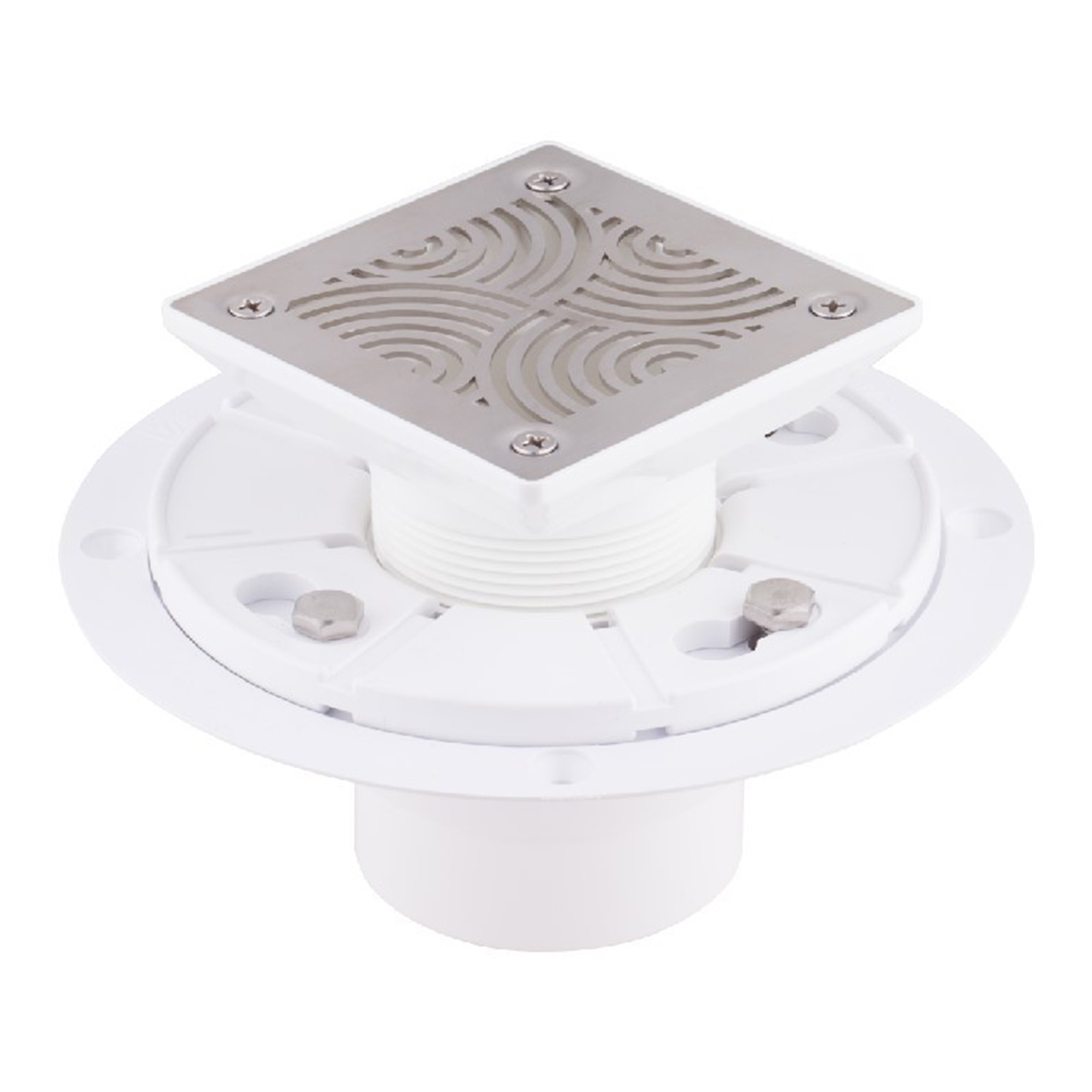 3-1/2" Decoswirl-Stil-Bodenablauf
