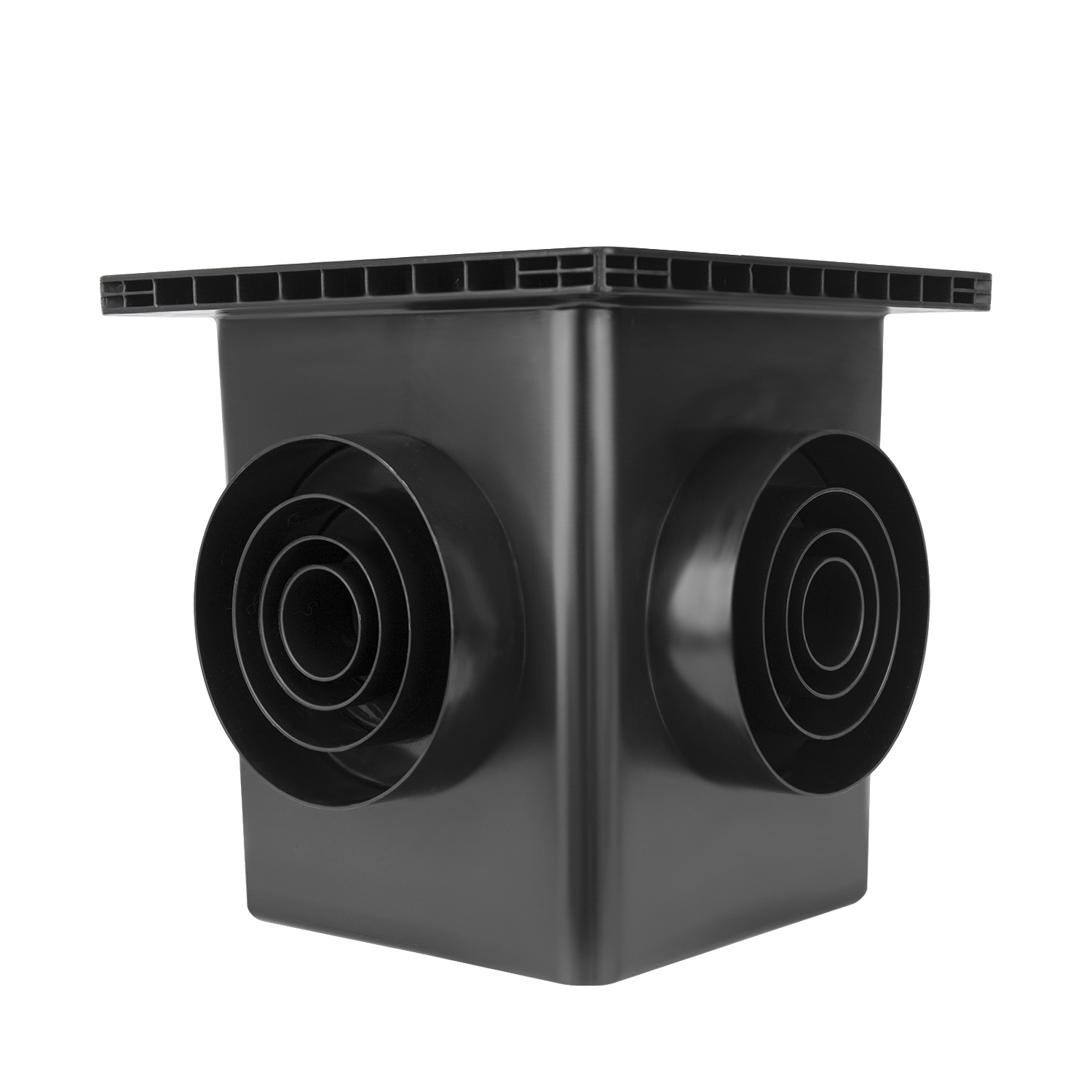 UGCB1212 Neues Produkt 12'' Auffangbecken-Kit mit schwarzem Gitterrost und Schmutzkorb