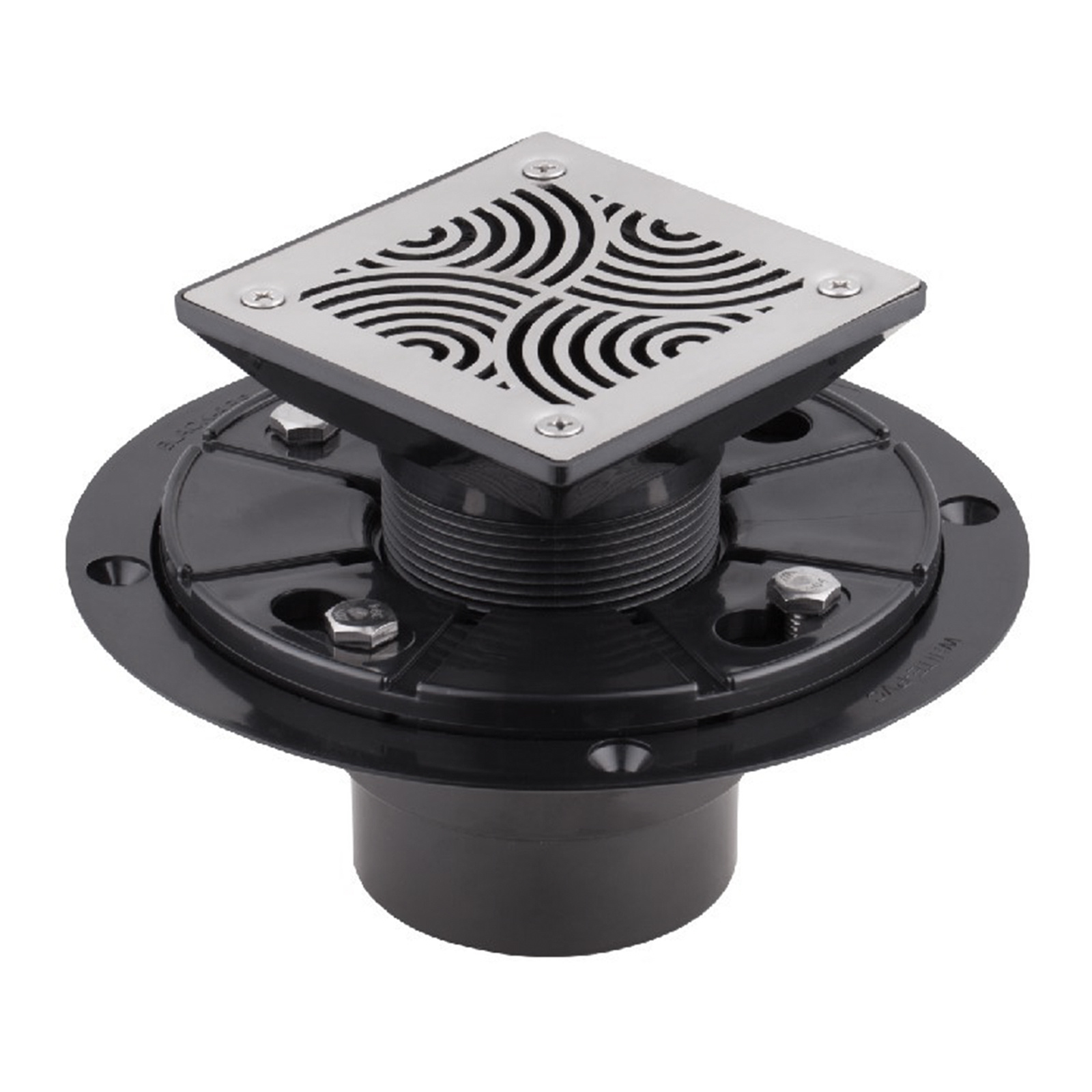 3-1/2" Decoswirl-Duschablauf