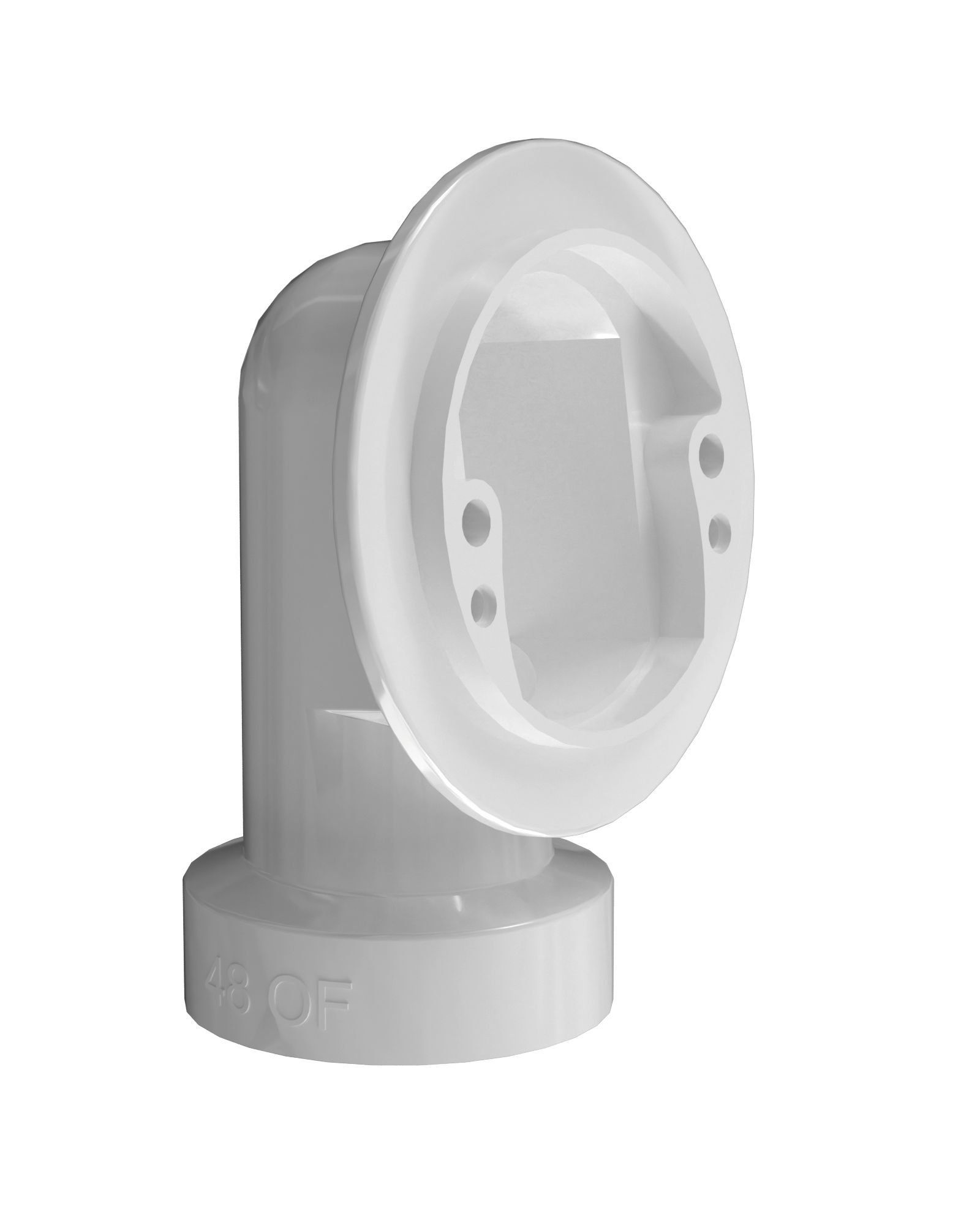 Badewannen abfluss PVC 1-1/2 "Überlauf Ellenbogen