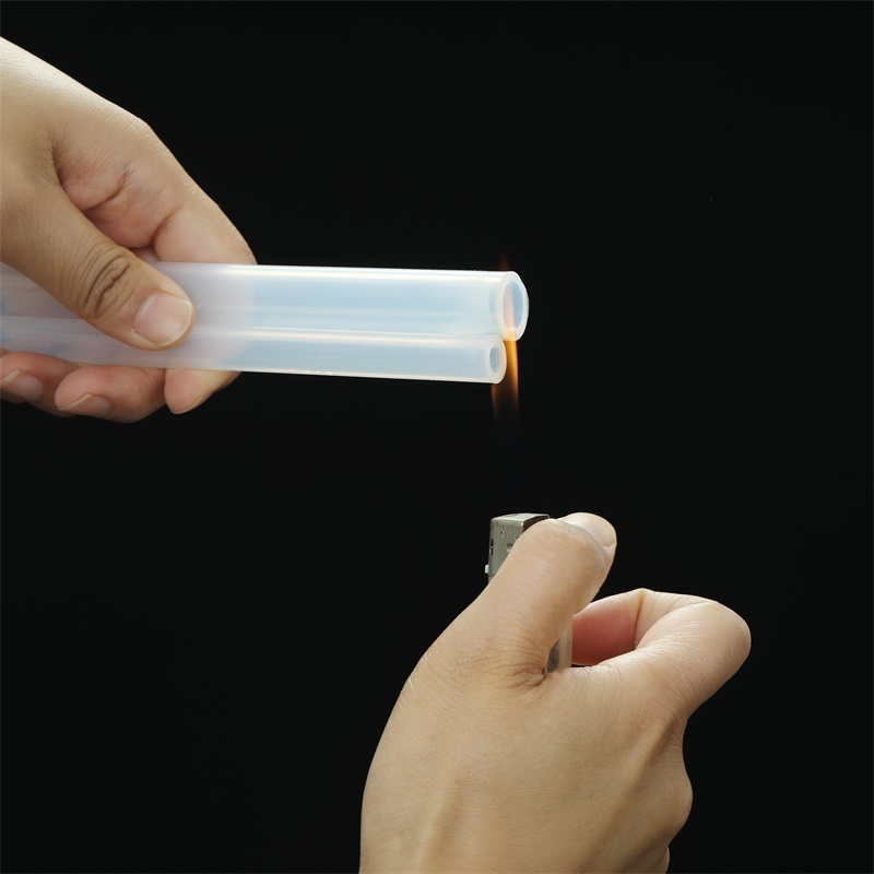 Manguera de vacío de goma, tubería de silicona extruida, tubo de agua transparente, delgado, flexible y personalizado