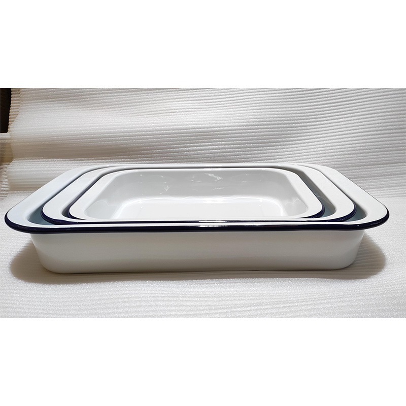 Emaille-Backform