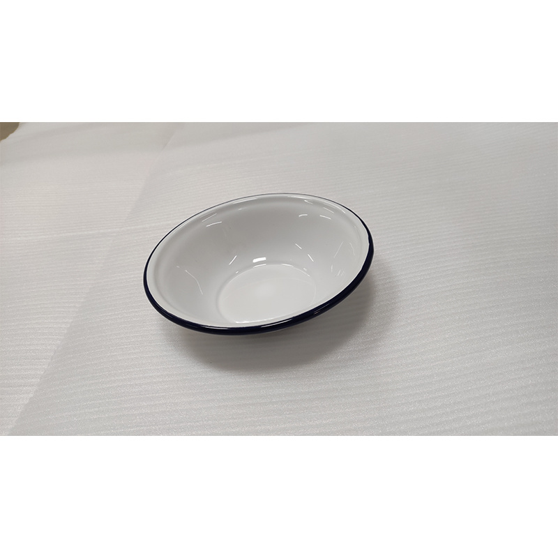 Emaille-Backform oval