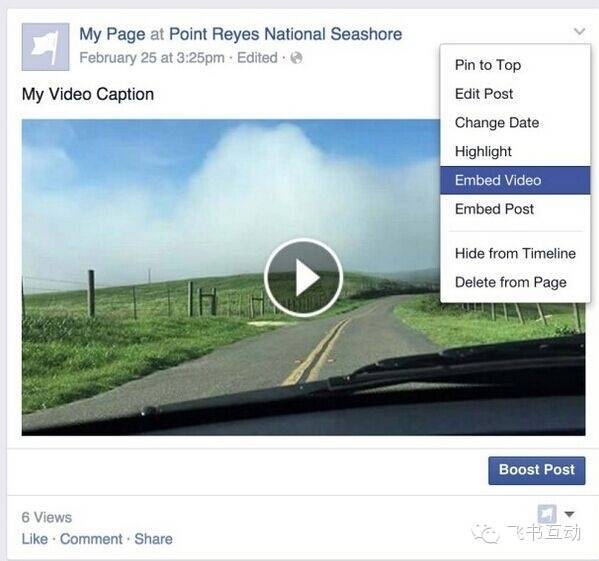 Facebook平臺視頻的可嵌入式功能讓用戶更加容易分享在線視頻內(nèi)容