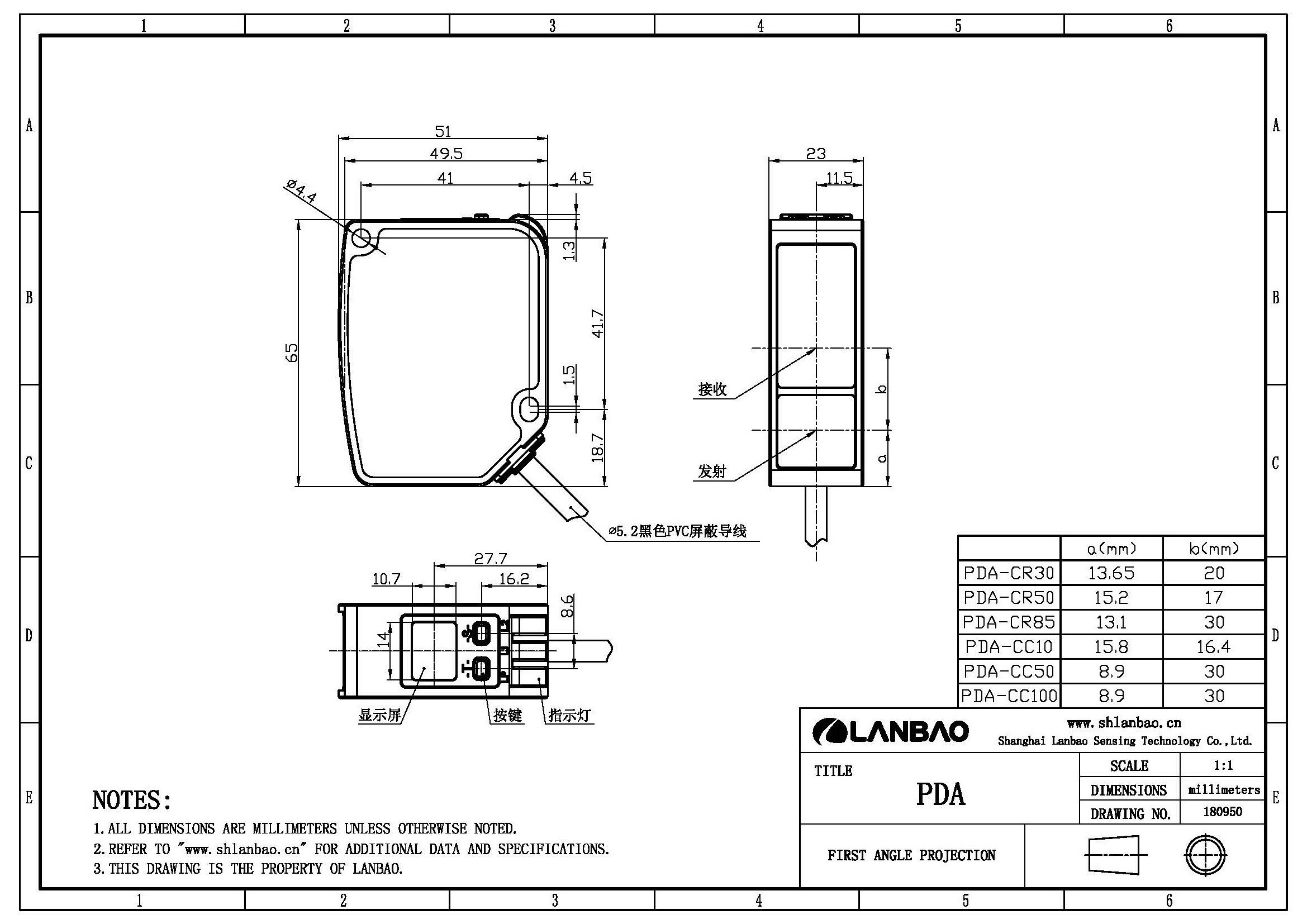 PDA CR30DGR Shanghai Lanbao Sensor Technology Co Ltd pda-cr30dgr-shanghai-lanbao-sensor-technology-co-ltd