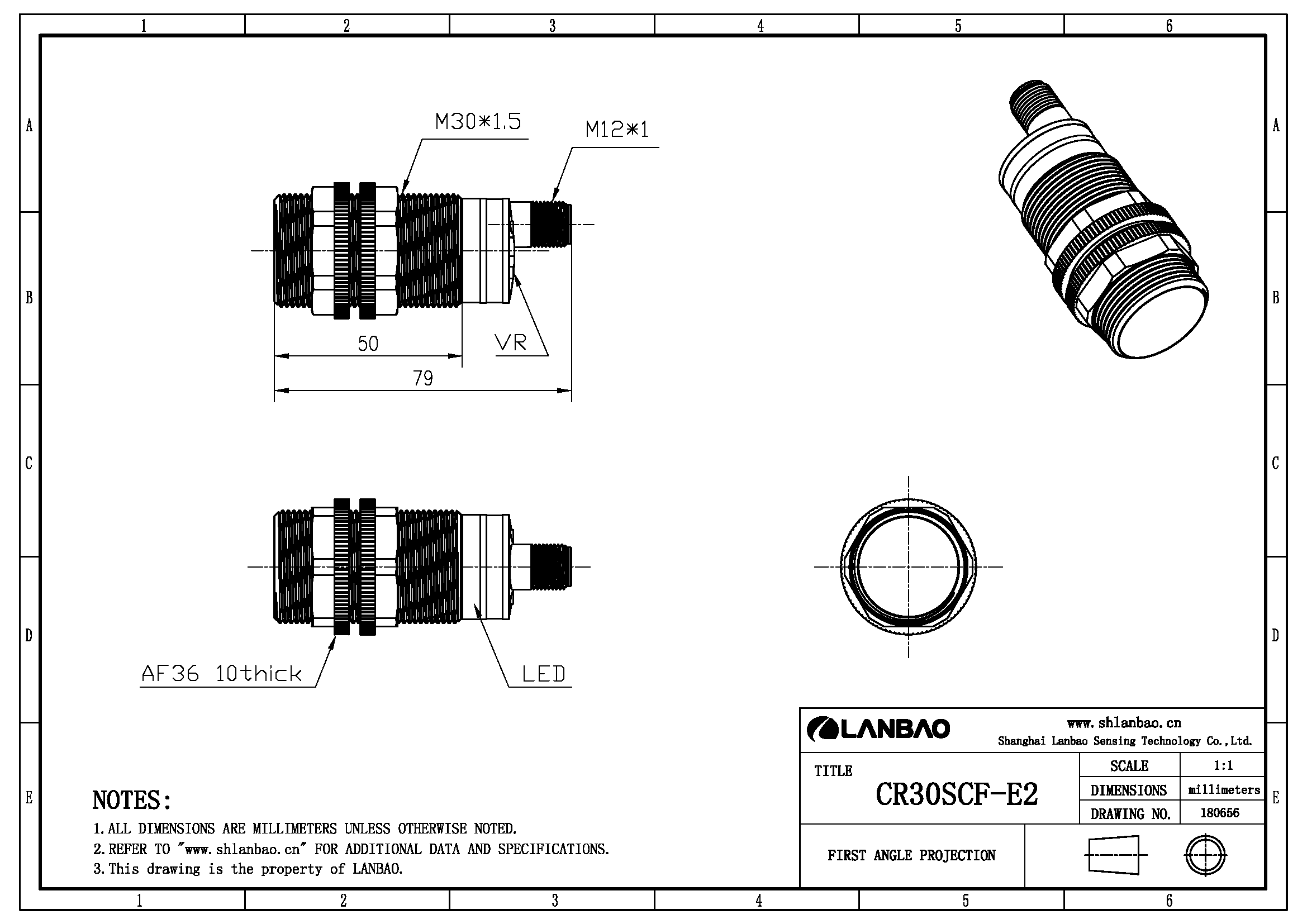 CR30XSCF15DNOY E2 Shanghai Lanbao Sensor Technology Co Ltd cr30xscf15dnoy-e2-shanghai-lanbao-sensor-technology-co-ltd