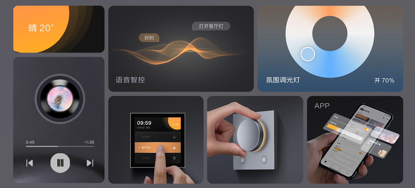 六大交互方式，专为中国家庭设计