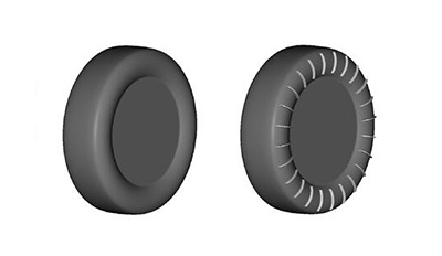 横滨橡胶开发了降低车辆行驶中空气阻力的轮胎设计技术