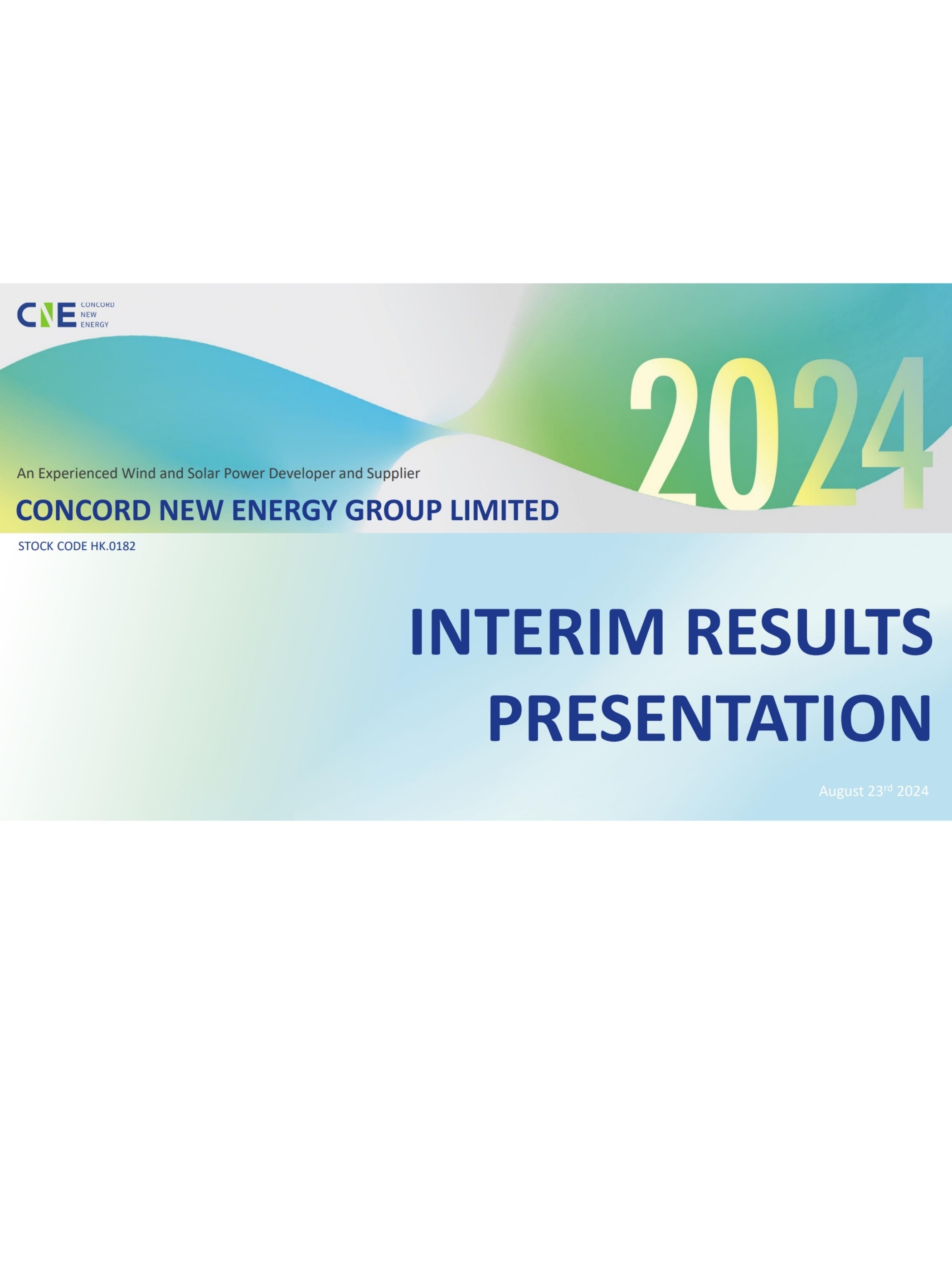 2024 Interim Result Presentation