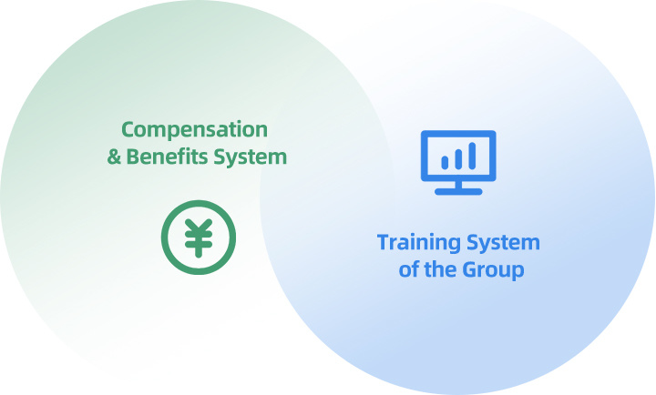 グループの報酬・福利厚生制度と研修制度