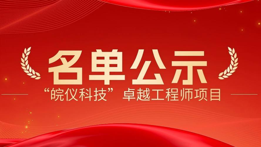 名單公示 | 皖儀科技入選2025年首批合肥市創(chuàng)新聯(lián)合體