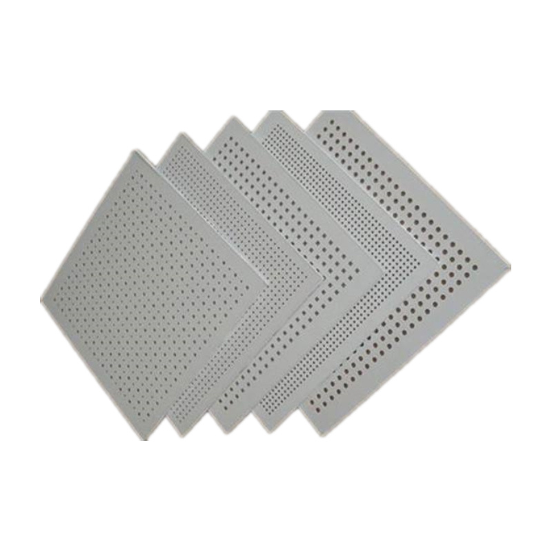 Perforated gypsum board