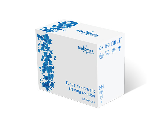 Fungal fluorescent staining solution