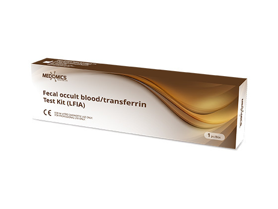 Fecal occult blood/transferrin Test Kit (LFIA)