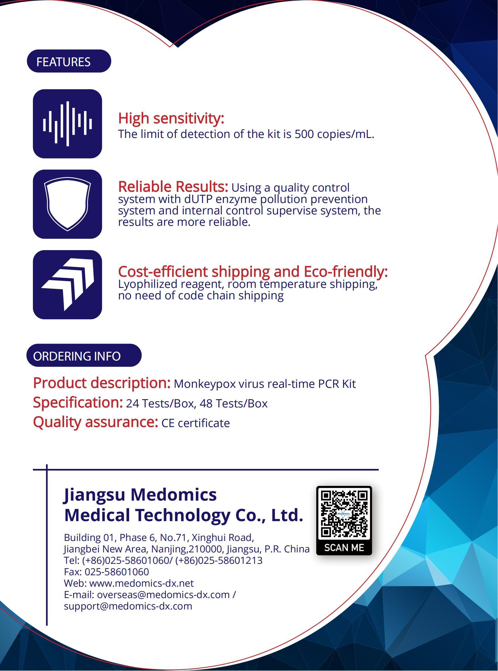 Medomics-Gene Monkeypox Virus Nucleic AcidAssay Kit (RT-PCR)-MEDOMICS ...