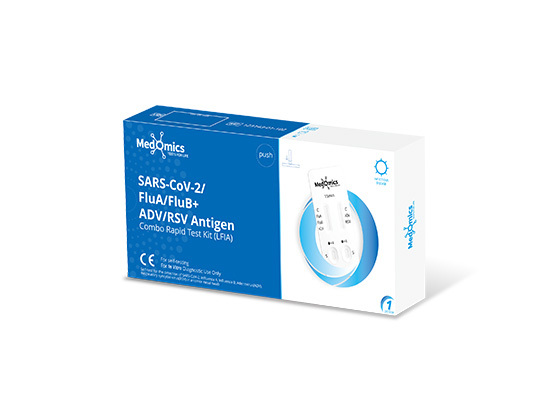 SARS-CoV-2/FluA/FluB+ADV/RSV Antigen Combo Rapid Test Kit (LFIA)