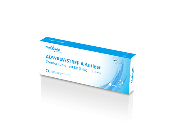 ADV/ RSV/ STREP A Antigen Combo Rapid Test Kit (LFIA)