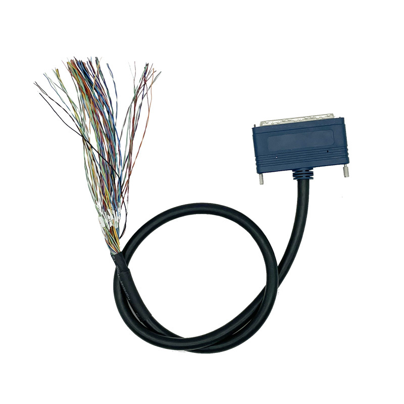 CMC121500-0.5m SCSI100公头转散线，带线号标识，屏蔽电缆,0.5m