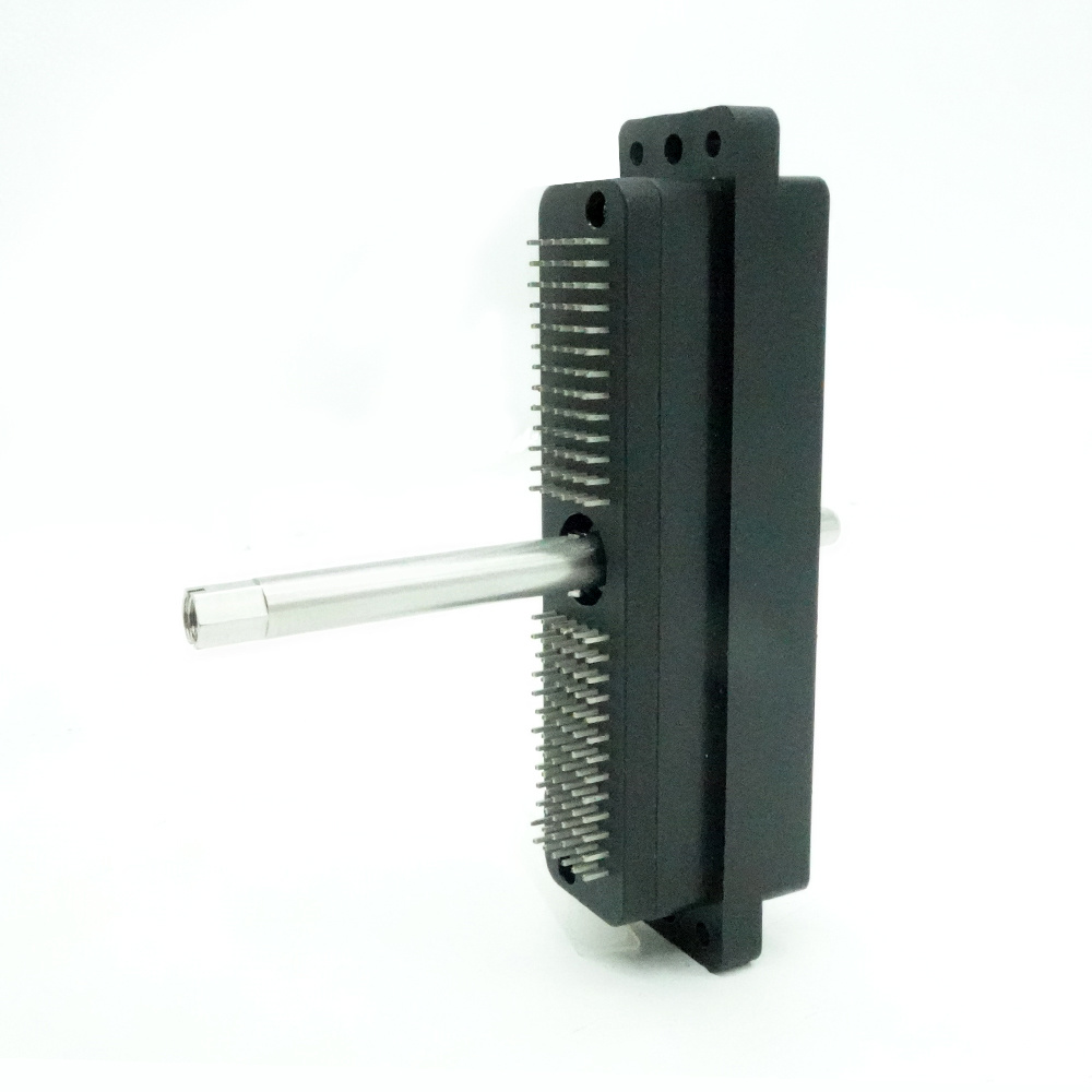 CMZ1-156PW9A     CMZ系列，156Pin塑料插头，满配PCB触点，方形针脚，露出高度3.18mm