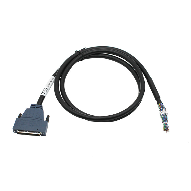 CDX121201 SCSI68PIN母头转散线，双绞线,带线号标识