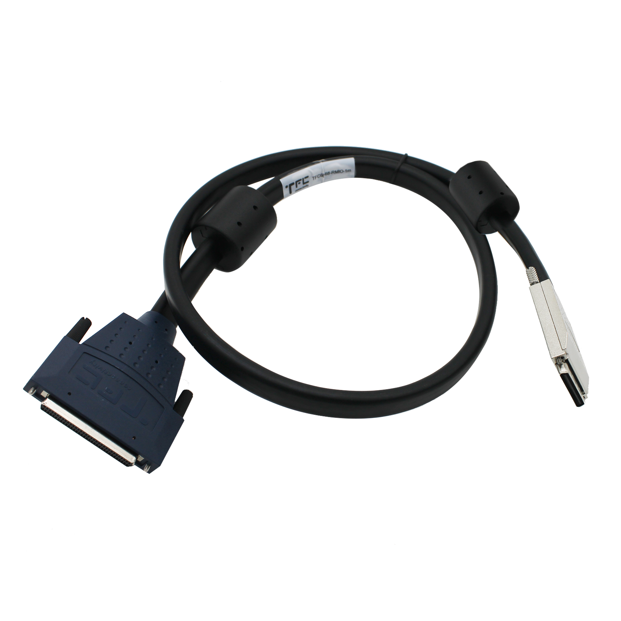 TFC68-68-RMIO-2m      VHDCI68公头转SCSI68母头，双绞线,双屏蔽电缆，2m
