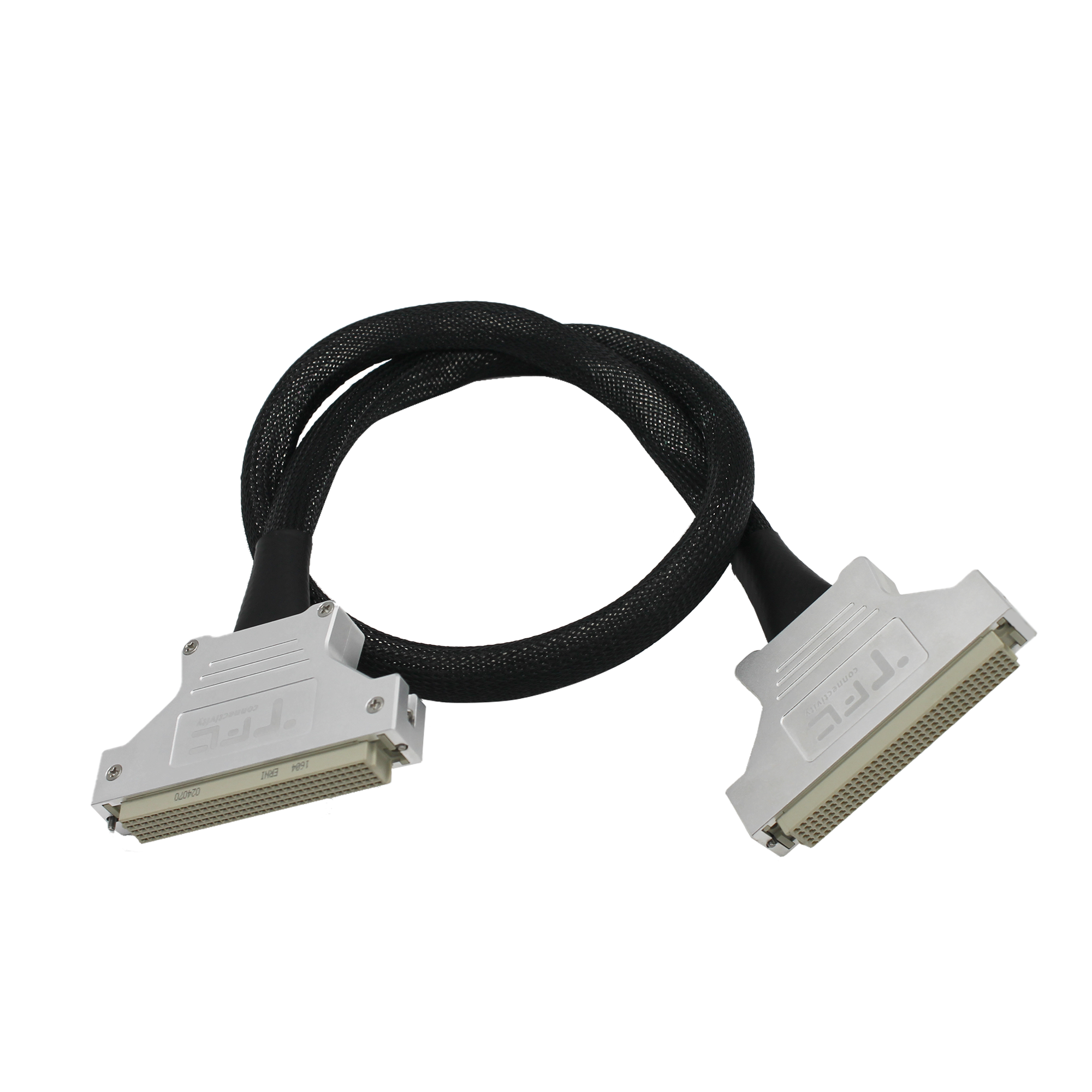 CMC131600-1m   DIN160母头转单螺钉DIN160母头，高温线，带屏蔽，1m