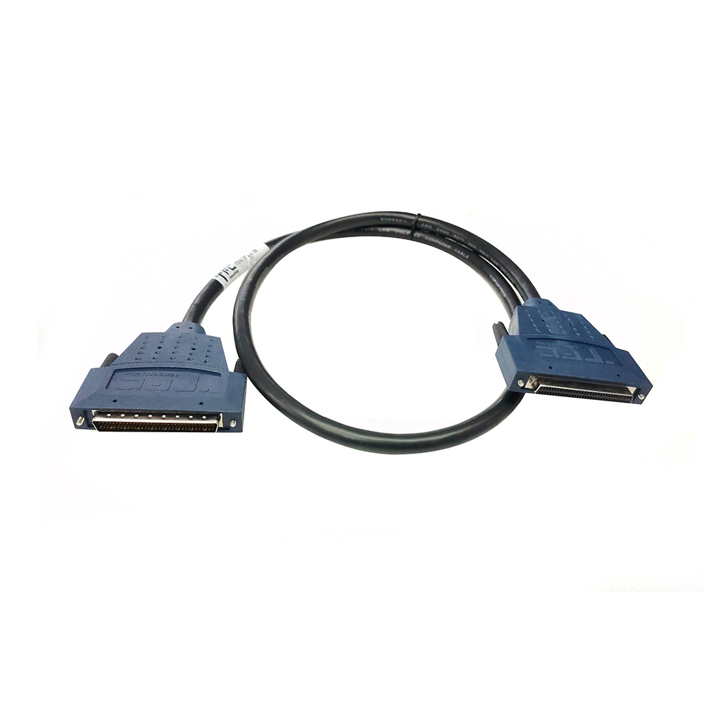 CMC131208-1m SCSI68Pin公头转SCSI68Pin母头，双绞线，屏蔽电缆，1m