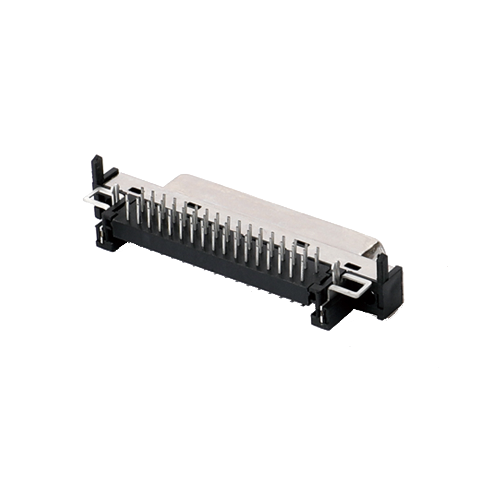 CMC101200 VHDCI 68PIN 板端连接器，弯插母头