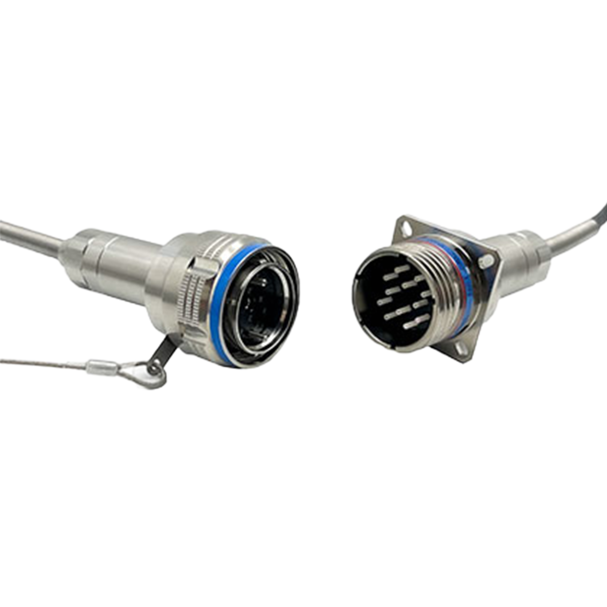 J599E8系列扩束型光纤连接器