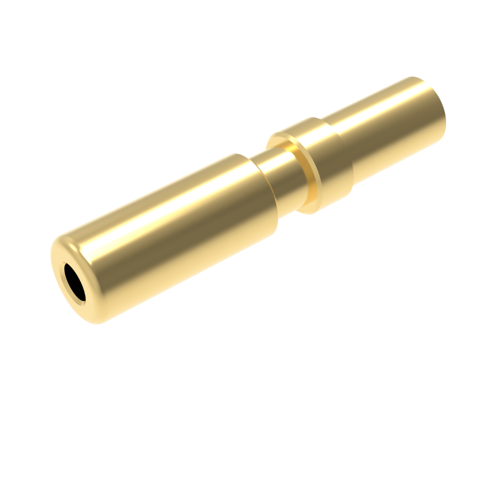 CMW-BC3-2.5-4-AU10  功率插孔，Ø3mm，35A，压接12-14AWG，镀金